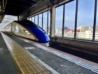 大宮➠東京の乗車記録(乗りつぶし)写真