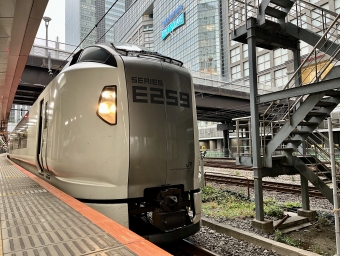 新宿➠東京の乗車記録(乗りつぶし)写真