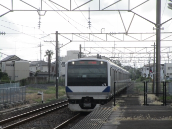 結城駅から小山駅の乗車記録(乗りつぶし)写真