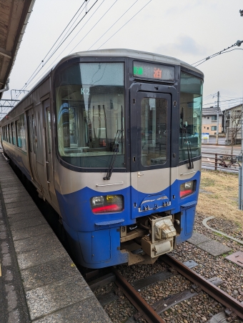 十日町駅から本川町停留場の乗車記録(乗りつぶし)写真