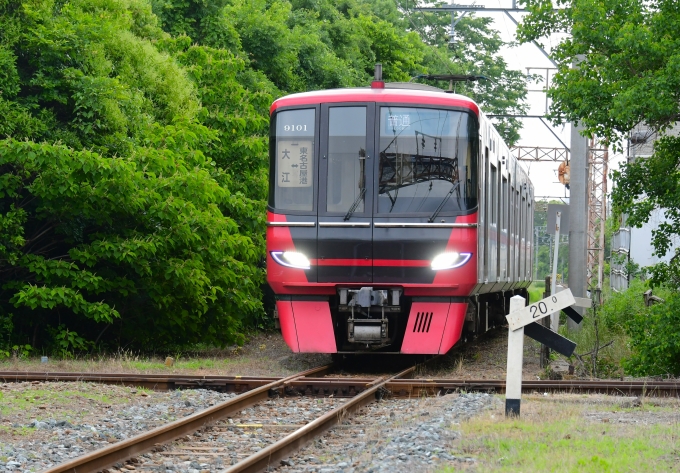 鉄道乗車記録の写真:列車・車両の様子(未乗車)(5)     「名古屋臨海鉄道とのダイヤモンドクロス」