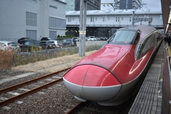 秋田駅から盛岡駅の乗車記録(乗りつぶし)写真