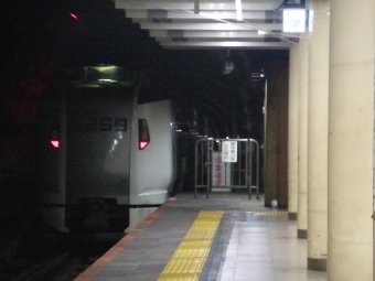 船橋駅から品川駅の乗車記録(乗りつぶし)写真