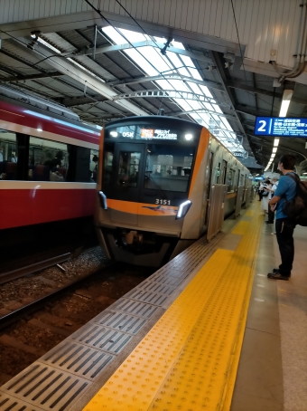 津島駅から西葛西駅の乗車記録(乗りつぶし)写真