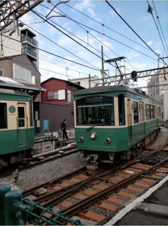 江ノ島駅から藤沢駅:鉄道乗車記録の写真