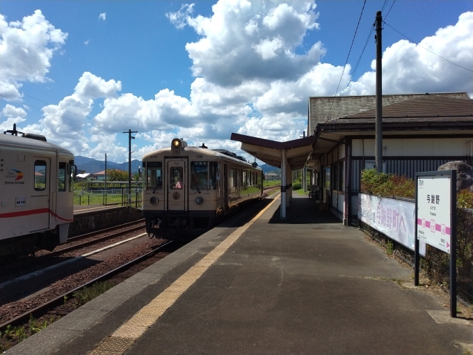鉄道乗車記録の写真:乗車した列車(外観)(4)        「与謝野駅で下車。」