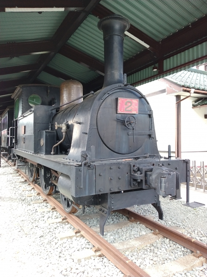 鉄道乗車記録の写真:列車・車両の様子(未乗車)(6)        「123号機関車。
加悦鉄道資料館にて。」
