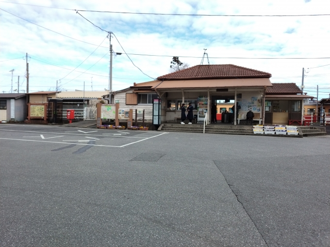 鉄道乗車記録の写真:駅舎・駅施設、様子(1)          「上総牛久駅。」