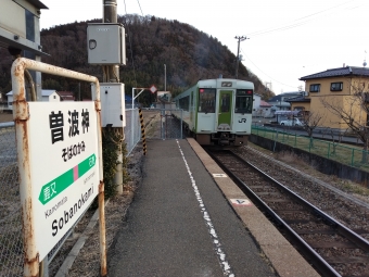 曽波神駅から小牛田駅:鉄道乗車記録の写真