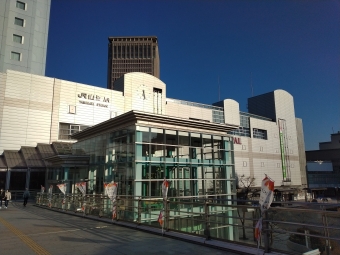 山形駅から羽前高松駅の乗車記録(乗りつぶし)写真
