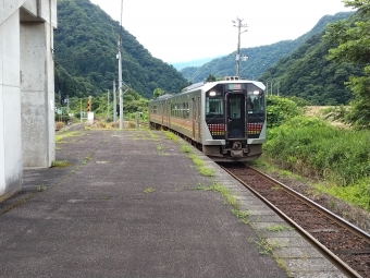 五十島駅から野沢駅の乗車記録(乗りつぶし)写真