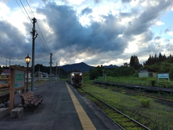 野沢駅から会津若松駅の乗車記録(乗りつぶし)写真
