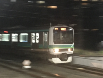 西八王子駅から西八王子駅の乗車記録(乗りつぶし)写真