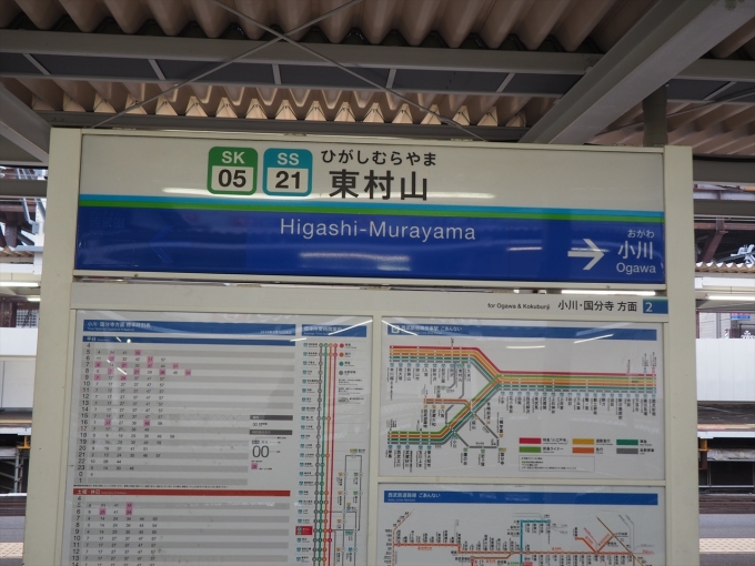 鉄道乗車記録の写真:駅名看板(2)        「国分寺線の駅名標」