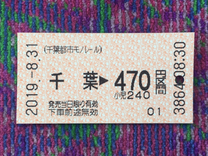 鉄道乗車記録の写真:きっぷ(2)        「ICカードはSuica、Pasmoしか使えないので切符を購入」