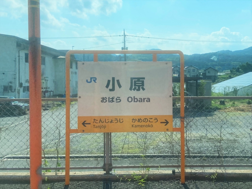 鉄道乗車記録「津山駅から岡山駅」駅名看板の写真(5) by tokada 撮影日時:2022年08月