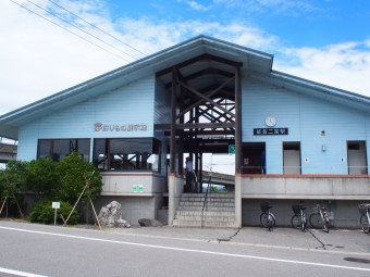 能登二宮駅から羽咋駅の乗車記録(乗りつぶし)写真