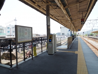 御坊駅から西御坊駅の乗車記録(乗りつぶし)写真