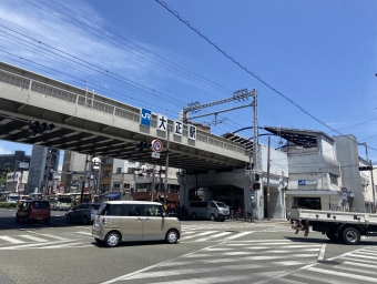 大正駅から弁天町駅の乗車記録(乗りつぶし)写真