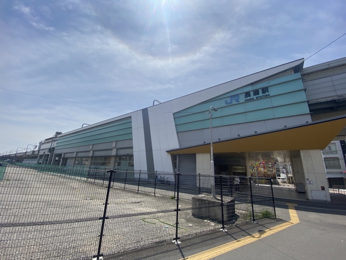 鉄道乗車記録の写真:駅舎・駅施設、様子(6)        「東口」