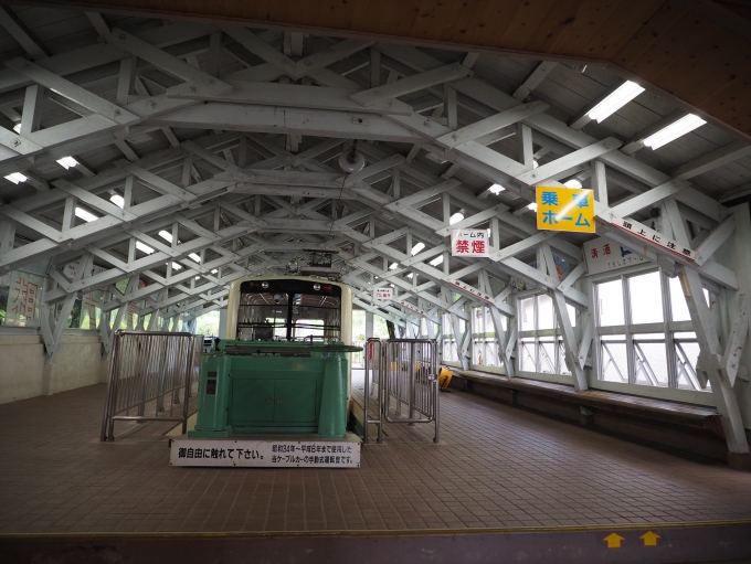 鉄道乗車記録の写真:駅舎・駅施設、様子(3)        「ホームの様子」