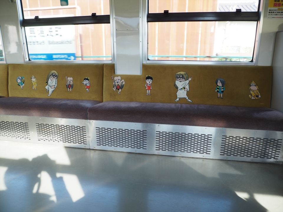 鉄道乗車記録「境港駅から博労町駅」車内設備、様子の写真(1) by tokada 撮影日時:2022年12月