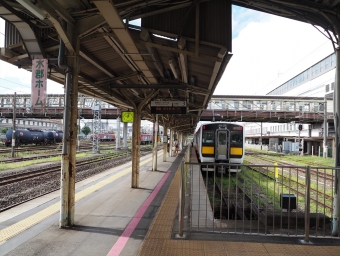郡山駅から上菅谷駅の乗車記録(乗りつぶし)写真
