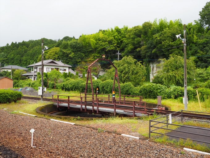 鉄道乗車記録の写真:駅舎・駅施設、様子(4)        「ターンテーブル」