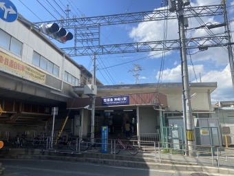 神崎川駅から中津駅の乗車記録(乗りつぶし)写真