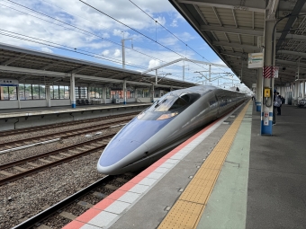 新倉敷駅から広島駅の乗車記録(乗りつぶし)写真