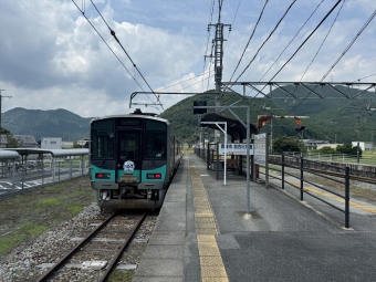 谷川駅から神野駅の乗車記録(乗りつぶし)写真