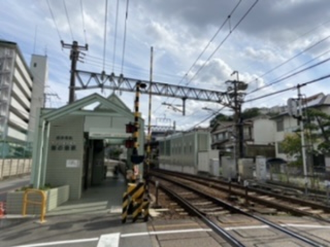 鉄道乗車記録の写真:駅舎・駅施設、様子(3)        「小さな無人駅舎」