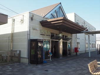 米原駅から近江八幡駅の乗車記録(乗りつぶし)写真