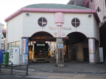 谷山停留場から桜島桟橋通停留場の乗車記録(乗りつぶし)写真