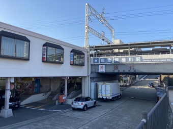 芦屋川駅から西宮北口駅の乗車記録(乗りつぶし)写真