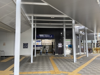びわ湖浜大津駅から京阪膳所駅の乗車記録(乗りつぶし)写真