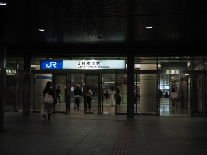 鉄道乗車記録の写真:駅舎・駅施設、様子(3)        「地下鉄連絡口からの入り口」