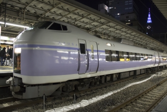 上諏訪駅から新宿駅の乗車記録(乗りつぶし)写真