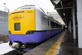 新青森駅から函館駅の乗車記録(乗りつぶし)写真