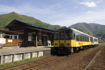 西若松駅から湯野上温泉駅の乗車記録(乗りつぶし)写真