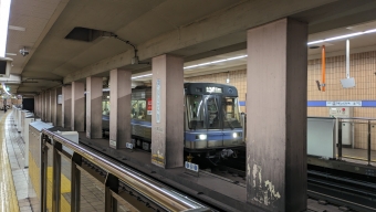 東別院駅から上小田井駅の乗車記録(乗りつぶし)写真