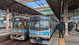 上小田井駅から東別院駅:鉄道乗車記録の写真