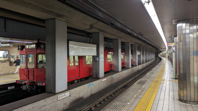 鉄道乗車記録の写真:列車・車両の様子(未乗車)(8)        「名鉄100系116f。」