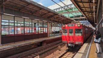 上小田井駅から庄内緑地公園駅の乗車記録(乗りつぶし)写真