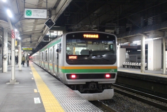新橋駅から石橋駅の乗車記録(乗りつぶし)写真
