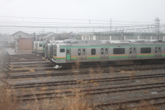 石橋駅から小金井駅の乗車記録(乗りつぶし)写真