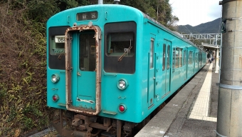 紀伊田辺駅から新宮駅:鉄道乗車記録の写真