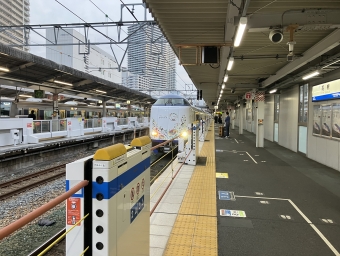 高槻駅から関西空港駅の乗車記録(乗りつぶし)写真