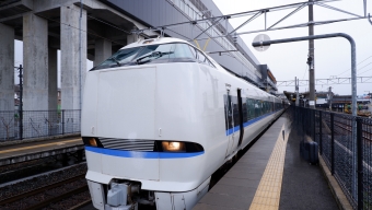 大阪駅から芦原温泉駅の乗車記録(乗りつぶし)写真