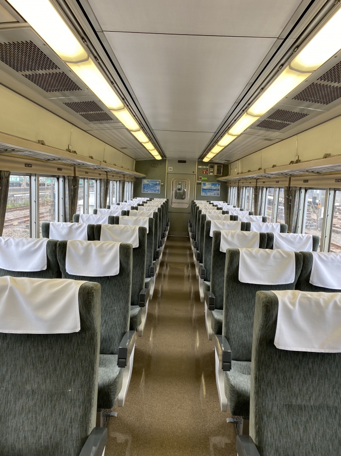 鉄道乗車記録の写真:車内設備、様子(3)        「東京まで貸し切りでした。。。」